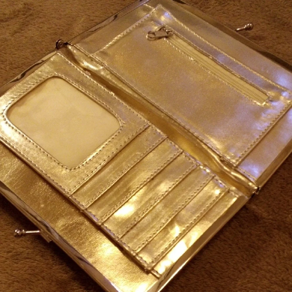 Elegant Silver Clutch